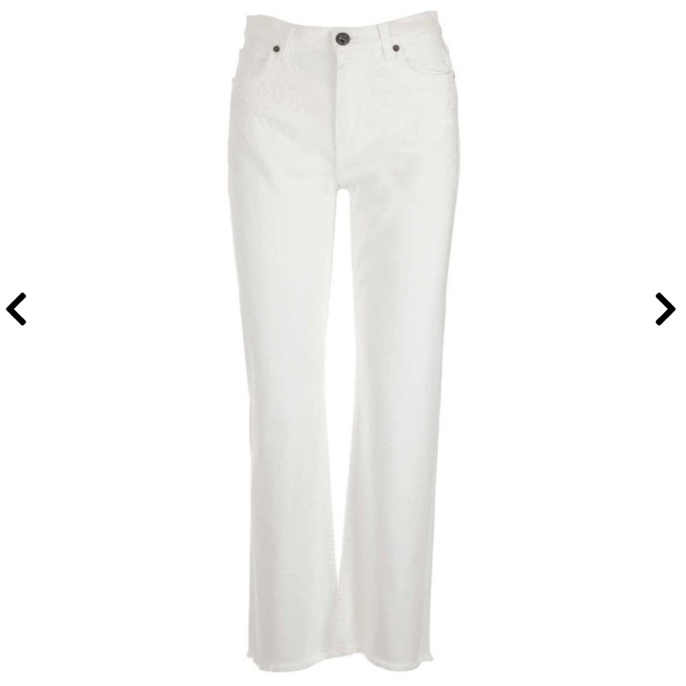 Etro Stylish White Jeans